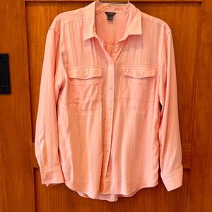 Eddie Bauer Women's Blush Pink Shirt